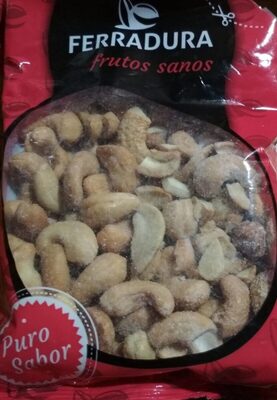 Anacardos fritos front packaging