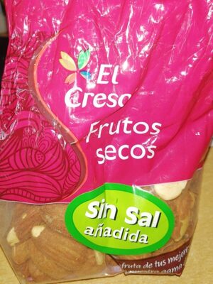 Almendra tostada front packaging