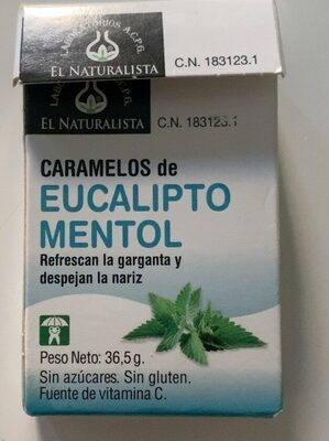 Caramelos Eucalipto Mentol