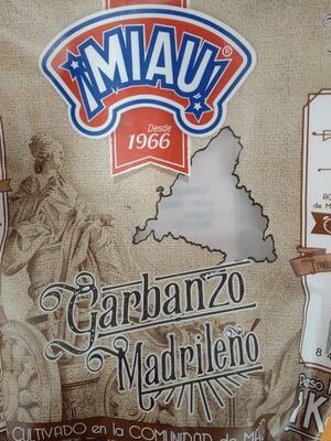 Garbanzos madrileño front packaging