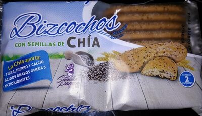 Bizcochos con semilla de chía