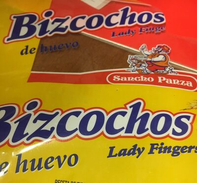 Bizcochos de huevo lady fingers front packaging