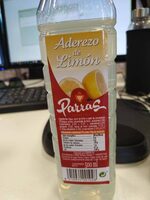 Aderezo de limon