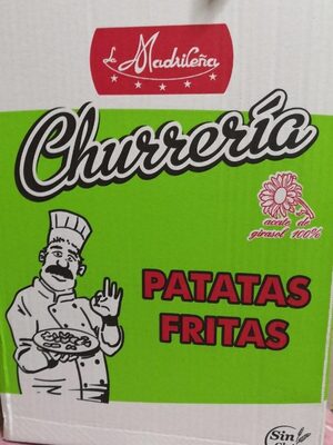 Patatas fritas churrería front packaging
