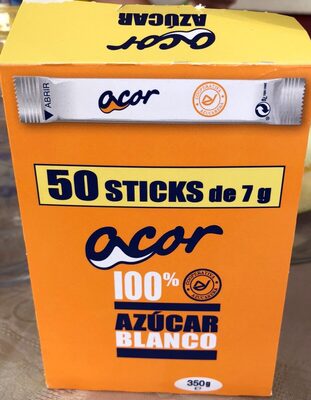 Azúcar blanco front packaging