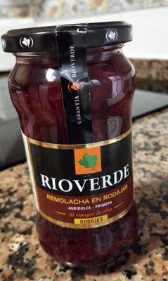 Remolacha en rodajas