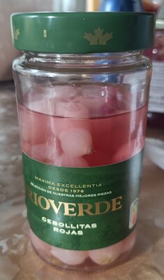 Cebollitas rojas frasco 180 g