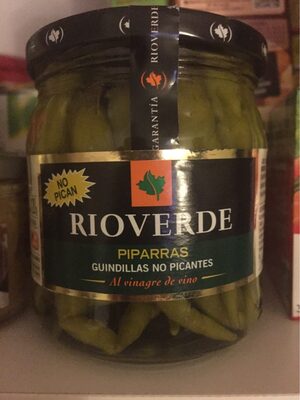 Guindillas piparras no picantes frasco 120 g