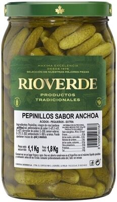 Pepinillos sabor anchoa