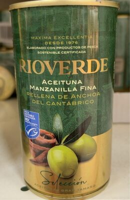 Aceituna manzanilla fina relleno de anchoa