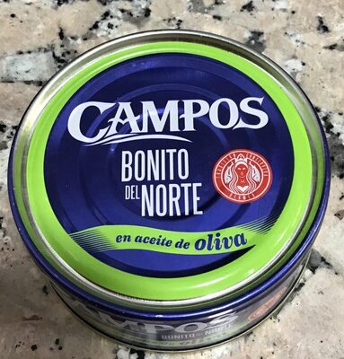 Bonito del norte en aceite de oliva front packaging