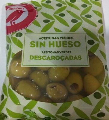 Aceitunas verdes sin hueso
