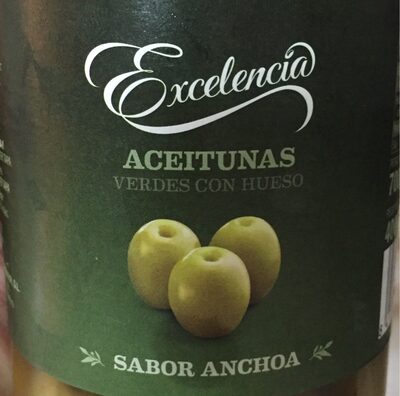 Aceituna sabor anchoa
