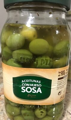 Aceitunas con hueso Sosa