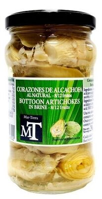 Corazones de alcachofas al natural