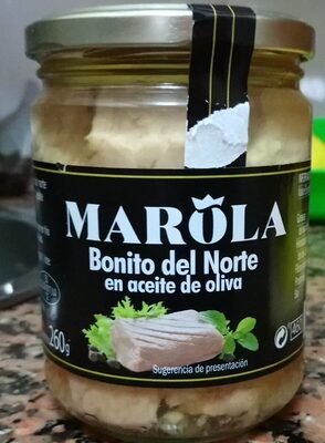 Bonito del norte en aceite de oliva front packaging