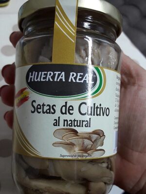 Setas de Cultivo al natural front packaging