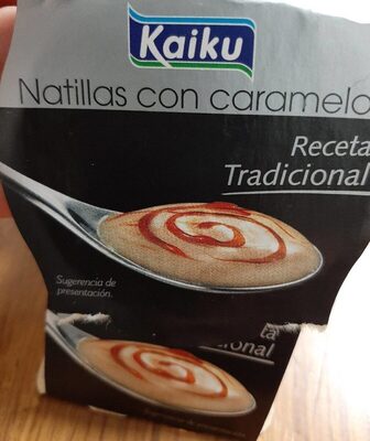 Natillas con caramelo front packaging