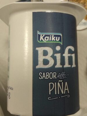 Yogurt Bifi sabor piña front packaging