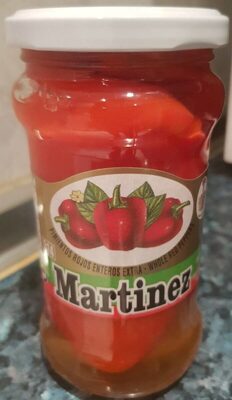Pimientos rojos martinez