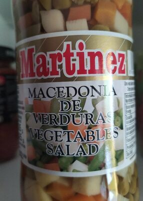 Macedonia de verduras