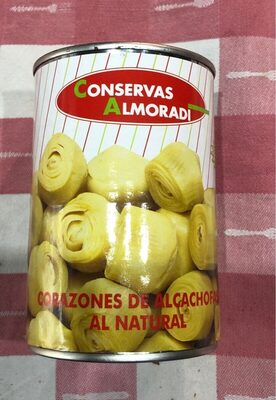 Corazones de alcachofas al natural