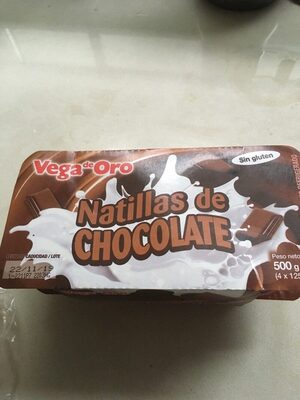 Natillas de chocolate