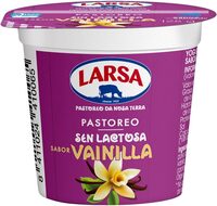 Yogur sabor vainilla sin lactosa