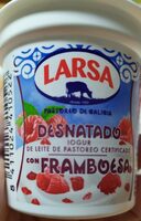 Yogurt desnatada con frambuesa