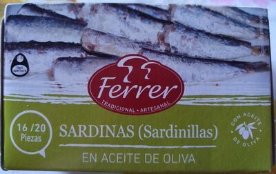 Sardinas (sardinillas) en aceite de oliva