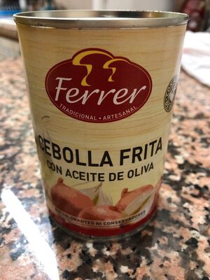 Cebolla frita con aceite de Oliva