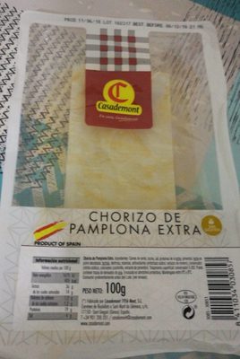 Chorizo de pamplona extra