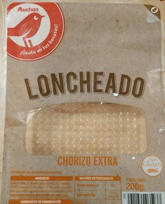 Chorizo extra loncheado