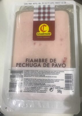 Pechuga de pavo