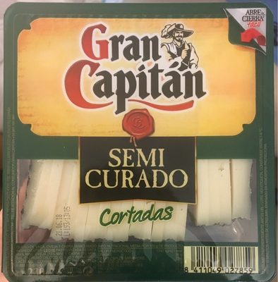 Queso cortado semicurado