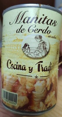 Manitas de cerdo en salsa