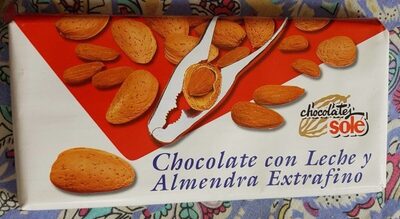 Chocolate con leche y almendra extrafino