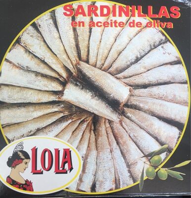 Sardinillas en aceite de oliva front packaging