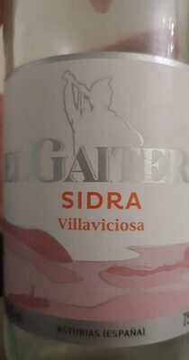 Sidra el gaitero Rosé villaviciosa