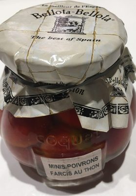 Mini poivrons farcis au thon