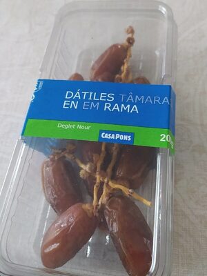 Dátiles en rama
