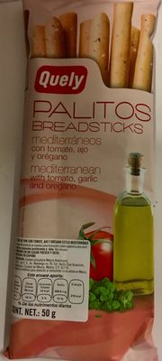 Palitos Mediterráneos Con Tomate, Ajo Y Orégano