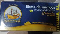 Filetes de anchoas en aceite de oliva