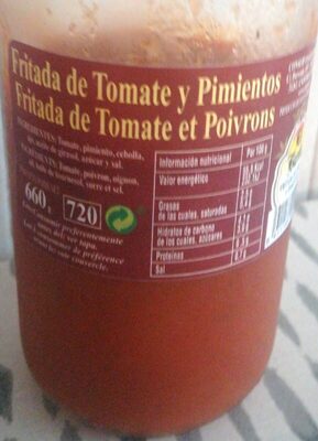 Fritada de tomate y pimientos