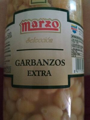 Garbanzos cocidos