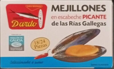 Mejillones en escabeche picante