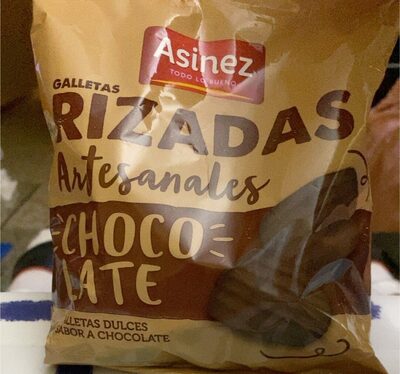 Galletas rizadas chocolate