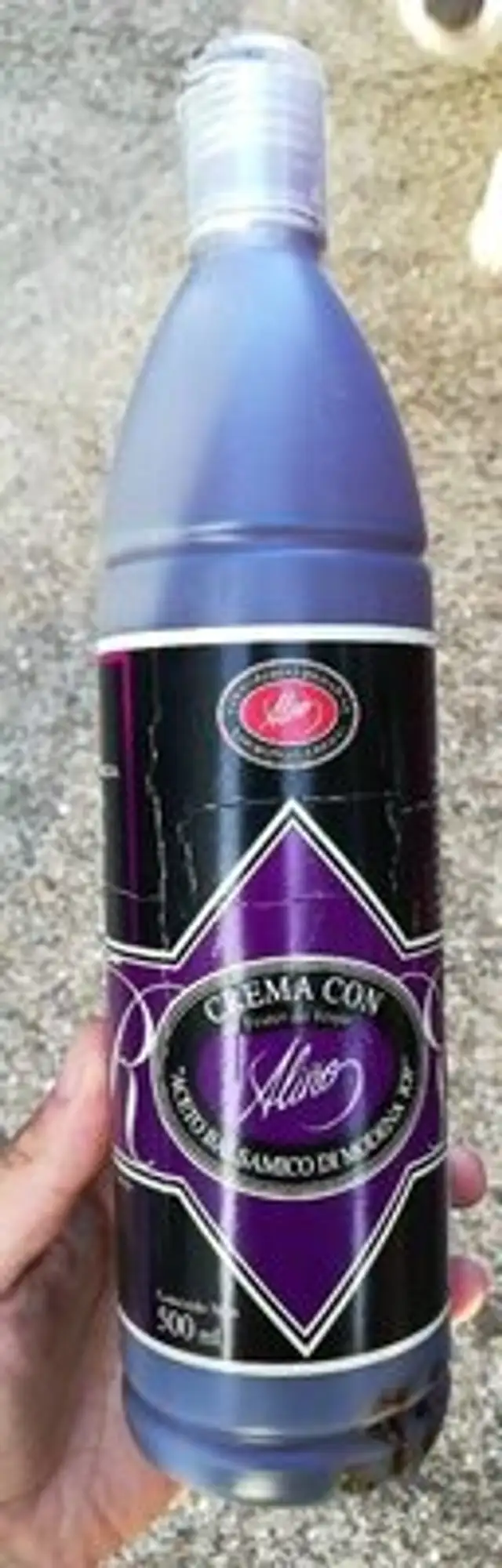 Crème de balsamique front packaging
