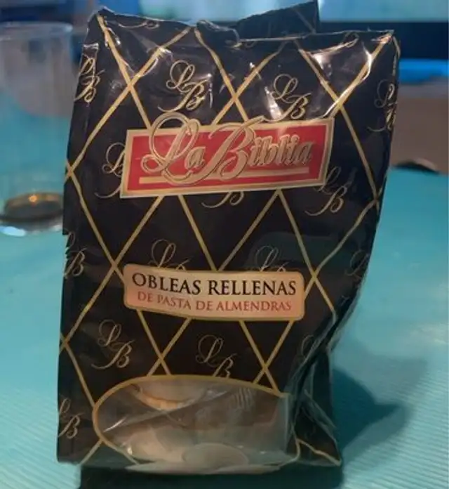 Obleas rellenas