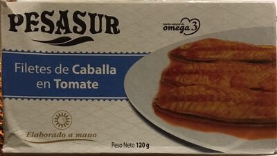 Filetes de Caballa en Tomate